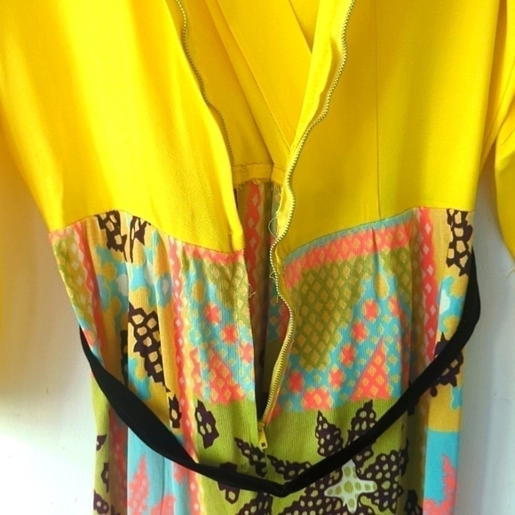 Retro Goddess Neon Maxi Sz 10/M - Picture 8 of 9
